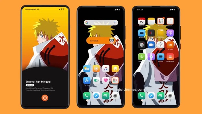 Tema MIUI 11 (Anime Edition) MTZ Tembus Semua Aplikasi Xiaomi miui mtz tembus semua