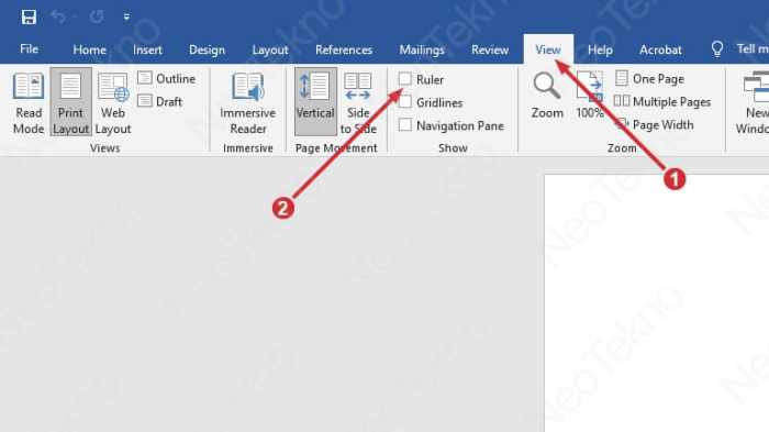 Cara Menampilkan dan Mengatur Satuan Ruler di Word terbaru Cara Menampilkan dan Mengatur Satuan Ruler di Word