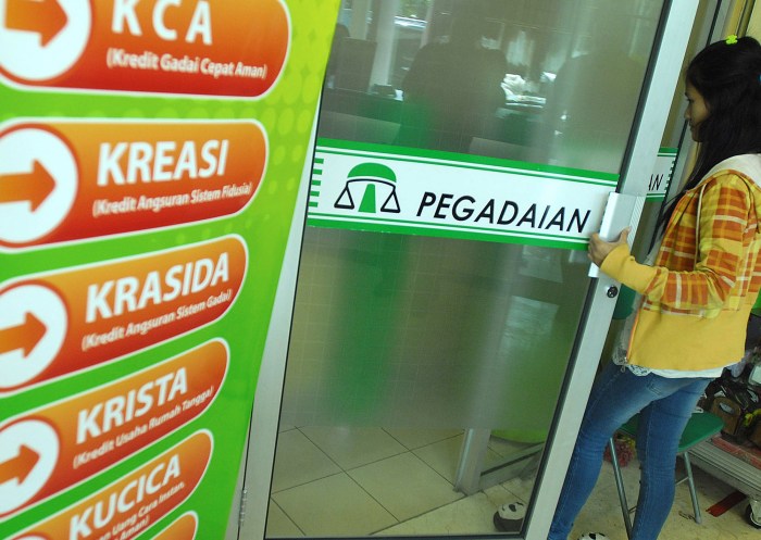 Jenis Pinjaman dan Bunga Pegadaian Terkini terbaru