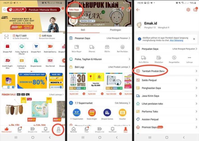 Cara Memasukkan Produk Ke Keranjang Lewat Shopee Live 2024 terbaru