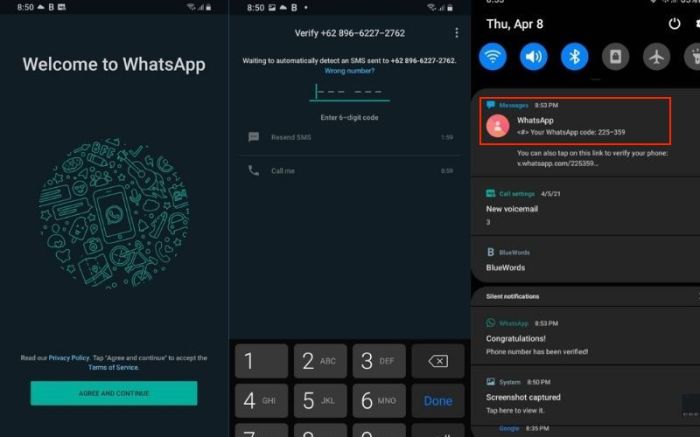 Cara Mengaktifkan Whatsapp Dengan Nomor Yang Sudah Tidak Aktif terbaru