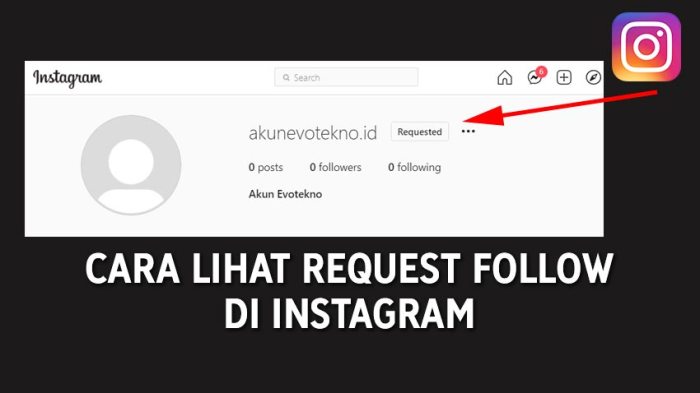 Cara Melihat Permintaan Mengikuti di Instagram Versi Terbaru