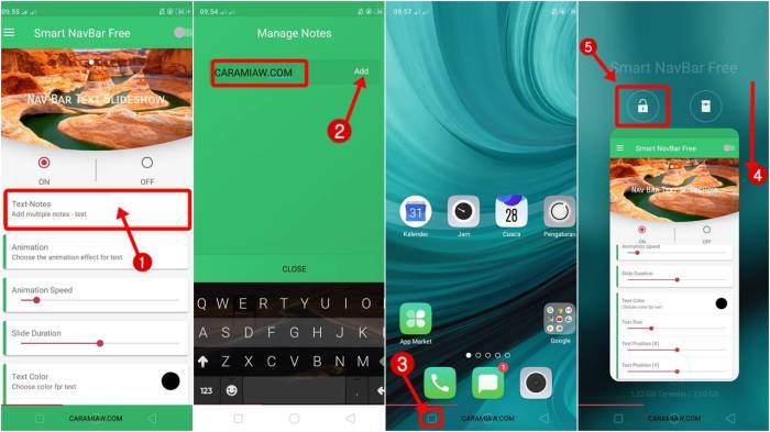 Cara Membuat Nama Di Layar Kunci HP OPPO (Semua Tipe) terbaru