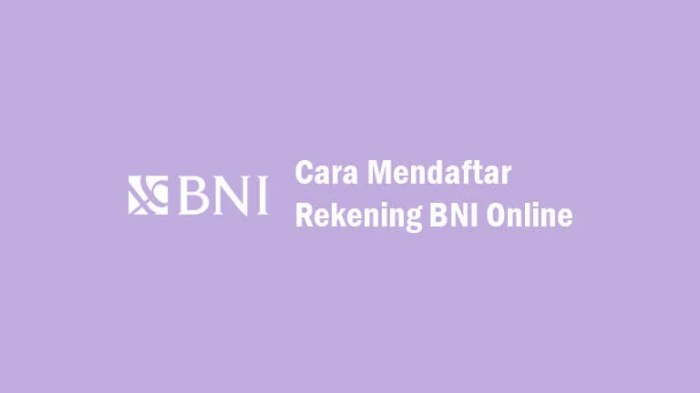 bni registrasi tanpa lewat daftar