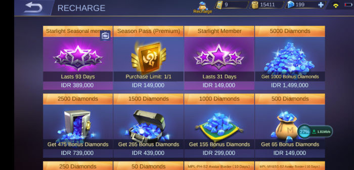 Cara Top-Up Diamond Mobile Legends melalui Aplikasi Dana 2024
