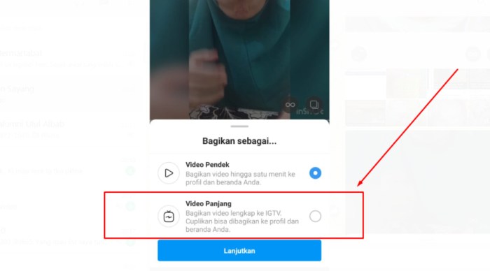 Cara Upload IGTV Pakai Video Durasi Panjang Di HP & PC 2023