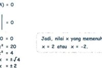 Contoh Soal Matriks Singular Beserta Jawaban & Penjelasannya terbaru