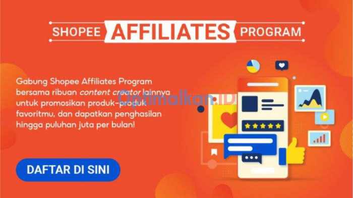 Cara Daftar Shopee Affiliate Tanpa NPWP & Followers (Pasti Diterima) terbaru