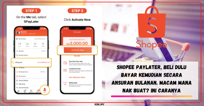 Shopee PayLater, Belanja Sekarang Bayar Bulan Depan