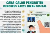 Cara Cetak Kartu Nikah Digital, Keuntungan & Cara Scan Barcode terbaru