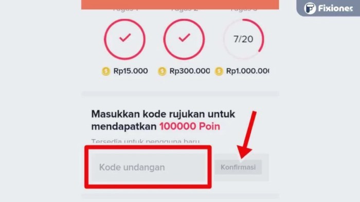 Cara Memasukkan Kode Undangan TikTok LITE dan Ori terbaru